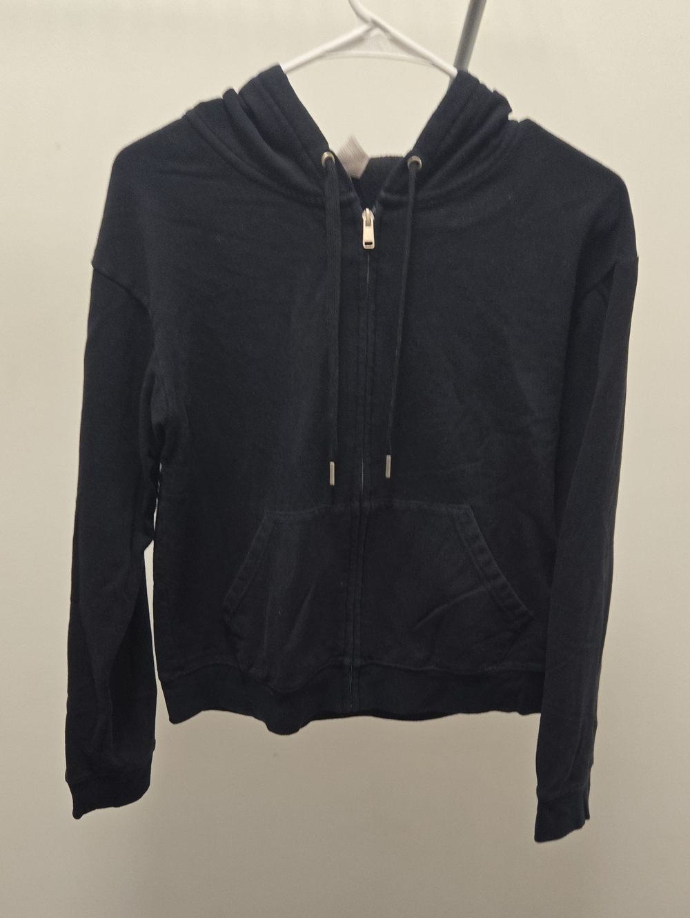 Auden Black Full-Zip Hooded Sweater Vest